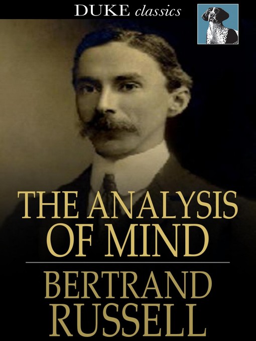 Title details for The Analysis of Mind by Bertrand Russell - Wait list